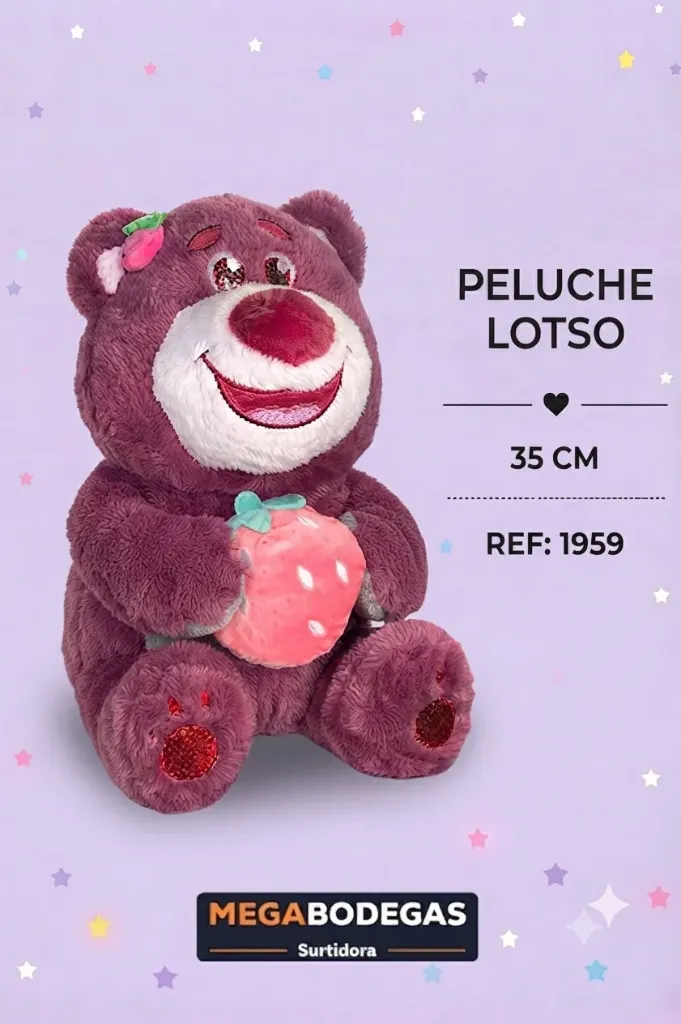 PELUCHE LOTSO AMOR 30CM